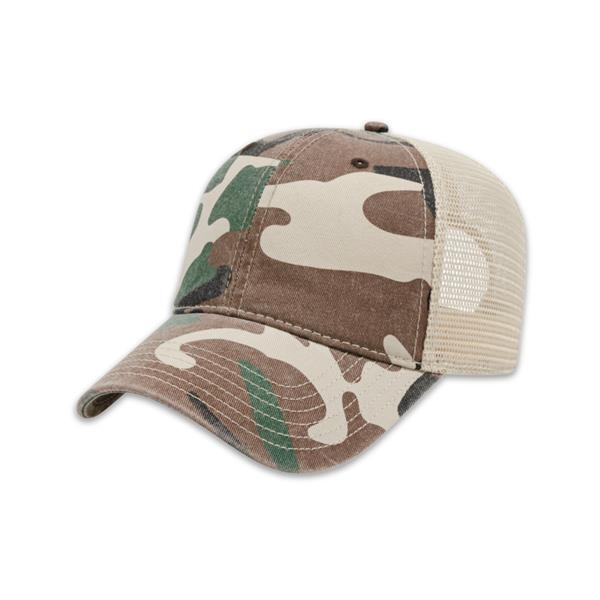 Woodland Camo with Soft Mesh Back Cap | The Next Trend Designs - Order ...